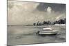 Boat on beach, Dunmore Town, Harbour Island, Eleuthera Island, Bahamas-null-Mounted Photographic Print