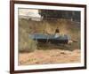 Boat on beach, Queenscliff-Tom Roberts-Framed Giclee Print