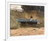 Boat on beach, Queenscliff-Tom Roberts-Framed Giclee Print