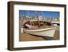 Boat on Beach, St. Ives, Cornwall, England, United Kingdom, Europe-Miles Ertman-Framed Photographic Print