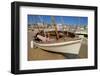 Boat on Beach, St. Ives, Cornwall, England, United Kingdom, Europe-Miles Ertman-Framed Photographic Print