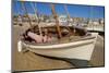 Boat on Beach, St. Ives, Cornwall, England, United Kingdom, Europe-Miles Ertman-Mounted Photographic Print