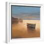 Boat on Beach-TC Chiu-Framed Art Print