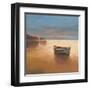 Boat on Beach-TC Chiu-Framed Art Print