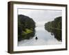 Boat on Lago De Yojoa, Lake Yojoa, Honduras, Central America-Christian Kober-Framed Photographic Print