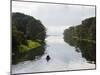 Boat on Lago De Yojoa, Lake Yojoa, Honduras, Central America-Christian Kober-Mounted Photographic Print