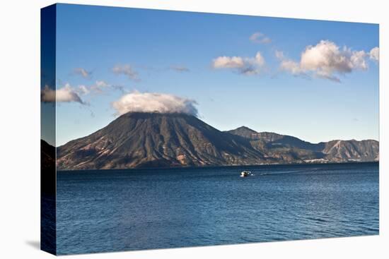 Boat on Lake Attilan-benkrut-Stretched Canvas