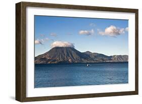 Boat on Lake Attilan-benkrut-Framed Photographic Print