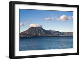 Boat on Lake Attilan-benkrut-Framed Photographic Print