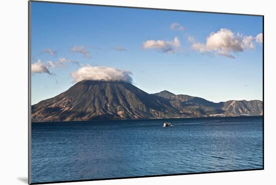 Boat on Lake Attilan-benkrut-Mounted Photographic Print