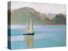 Boat on Lake Geneva, 1892-F?lix Vallotton-Stretched Canvas