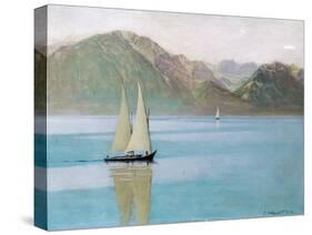 Boat on Lake Geneva, 1892-F?lix Vallotton-Stretched Canvas