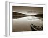 Boat on Lake in New Hampshire, New England, USA-Peter Adams-Framed Photographic Print