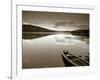 Boat on Lake in New Hampshire, New England, USA-Peter Adams-Framed Photographic Print