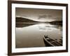 Boat on Lake in New Hampshire, New England, USA-Peter Adams-Framed Photographic Print