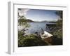 Boat on Lake Kilpisjarvi, Kilpisjarvi, Arctic Circle, Lapland, Finland-Doug Pearson-Framed Photographic Print