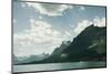 Boat on Lake Mary, Glacier National Park, Montana-Lindsay Daniels-Mounted Photographic Print