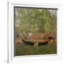 Boat on land-Erik Theodor Werenskiold-Framed Giclee Print