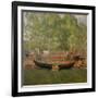 Boat on land-Erik Theodor Werenskiold-Framed Giclee Print