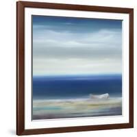 Boat on Shore-Kc Haxton-Framed Art Print