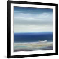 Boat on Shore-Kc Haxton-Framed Art Print