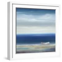 Boat on Shore-Kc Haxton-Framed Art Print