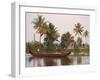 Boat on the Backwaters, Allepey, Kerala, India, Asia-Tuul-Framed Photographic Print