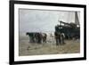 Boat on the Beach at Scheveningen, 1876-Anton Mauve-Framed Giclee Print