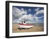 Boat on the Beach, Dungeness, Kent, England, United Kingdom, Europe-Jean Brooks-Framed Photographic Print