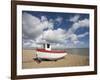 Boat on the Beach, Dungeness, Kent, England, United Kingdom, Europe-Jean Brooks-Framed Photographic Print