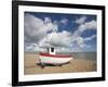 Boat on the Beach, Dungeness, Kent, England, United Kingdom, Europe-Jean Brooks-Framed Photographic Print