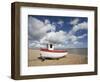 Boat on the Beach, Dungeness, Kent, England, United Kingdom, Europe-Jean Brooks-Framed Photographic Print