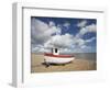 Boat on the Beach, Dungeness, Kent, England, United Kingdom, Europe-Jean Brooks-Framed Photographic Print