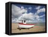 Boat on the Beach, Dungeness, Kent, England, United Kingdom, Europe-Jean Brooks-Framed Stretched Canvas