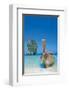 Boat on The Beach-null-Framed Premium Giclee Print