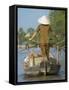 Boat on the Mekong Delta, Cantho, Southern Vietnam, Southeast Asia-Christian Kober-Framed Stretched Canvas