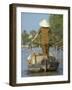 Boat on the Mekong Delta, Cantho, Southern Vietnam, Southeast Asia-Christian Kober-Framed Photographic Print