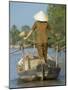 Boat on the Mekong Delta, Cantho, Southern Vietnam, Southeast Asia-Christian Kober-Mounted Photographic Print