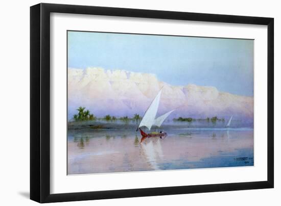 Boat on the Nile, 1903-Robert Talbot Kelly-Framed Giclee Print