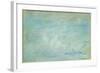 Boat on the Thames, Haze Effect; Bateau Sur La Tamise, Effet de Brume, 1901-Claude Monet-Framed Giclee Print