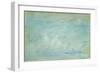 Boat on the Thames, Haze Effect; Bateau Sur La Tamise, Effet de Brume, 1901-Claude Monet-Framed Giclee Print