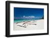 Boat on Tropical Beach-pashapixel-Framed Photographic Print