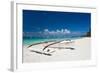 Boat on Tropical Beach-pashapixel-Framed Photographic Print