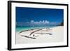 Boat on Tropical Beach-pashapixel-Framed Photographic Print