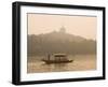 Boat on West Lake, Hangzhou, Zhejiang Province, China-Jochen Schlenker-Framed Photographic Print
