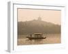 Boat on West Lake, Hangzhou, Zhejiang Province, China-Jochen Schlenker-Framed Photographic Print