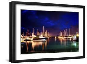 Boat Park 0777-Pixie Pics-Framed Giclee Print