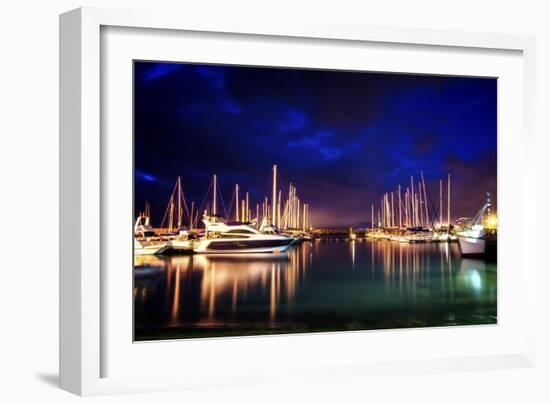 Boat Park 0777-Pixie Pics-Framed Giclee Print