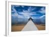 Boat Pier in the North of the Island of Babeldoab, Palau, Central Pacific, Pacific-Michael Runkel-Framed Photographic Print