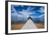 Boat Pier in the North of the Island of Babeldoab, Palau, Central Pacific, Pacific-Michael Runkel-Framed Photographic Print